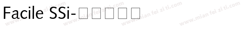 Facile SSi字体转换